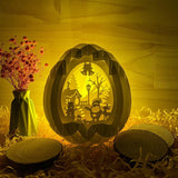 Xmas - Easter Egg 3D Pop-up File - Cricut File - 5.8x4.8" - LightBoxGoodMan - LightboxGoodman