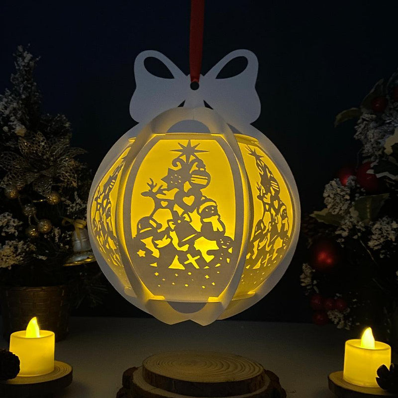 Xmas - Globe Lantern File - Cricut File - LightBoxGoodMan - LightboxGoodman