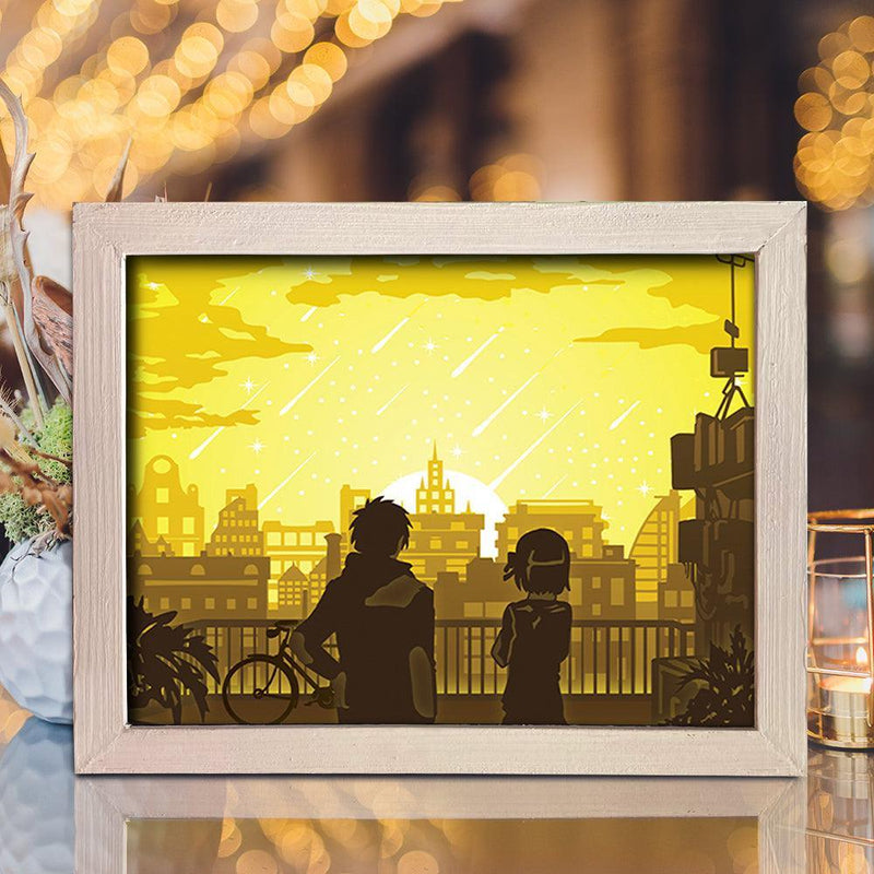 Your Name 1 – Paper Cut Light Box File - Cricut File - 20x26cm - LightBoxGoodMan - LightboxGoodman