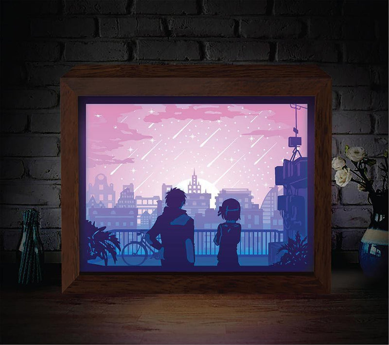 Your Name 1 – Paper Cut Light Box File - Cricut File - 20x26cm - LightBoxGoodMan - LightboxGoodman